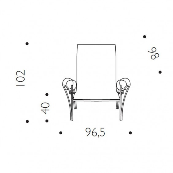 Driade Suki Armchair - Agof Store
