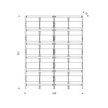 ZigZag libreria alta Driade - Agof Store ZigZag libreria alta Driade - Agof Store