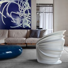 Driade Modesty Veiled Outdoor Armchair - Agof Store