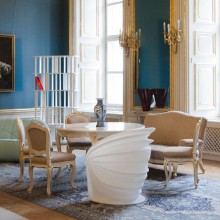 Driade Modesty Veiled Outdoor Armchair - Agof Store