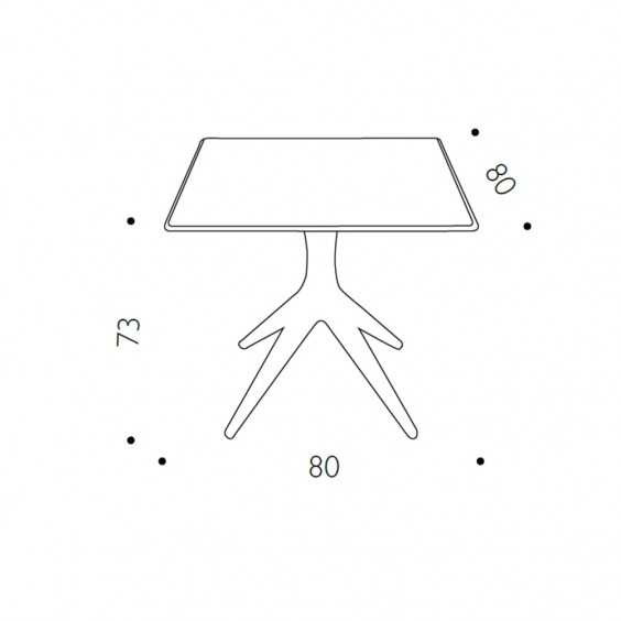 Driade App Table - Agof Store