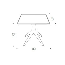 Driade App Table - Agof Store