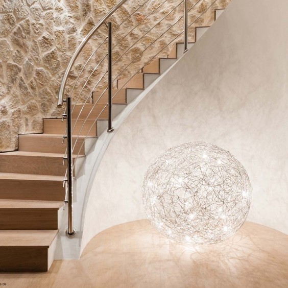 Fil de Fer Lampada da terra Catellani & Smith - Agof Store