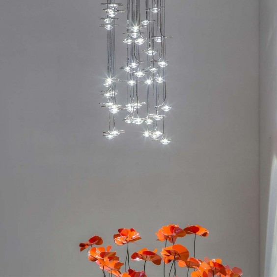 Jackie O Chandelier 6/9/12 Lampada a sospensione Catellani & Smith - Agof Store