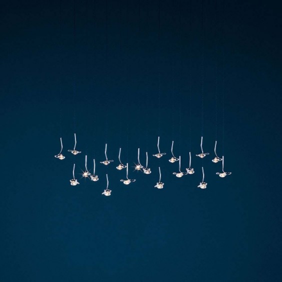 Jackie O Chandelier 6/9/12 Lampada a sospensione Catellani & Smith - Agof Store