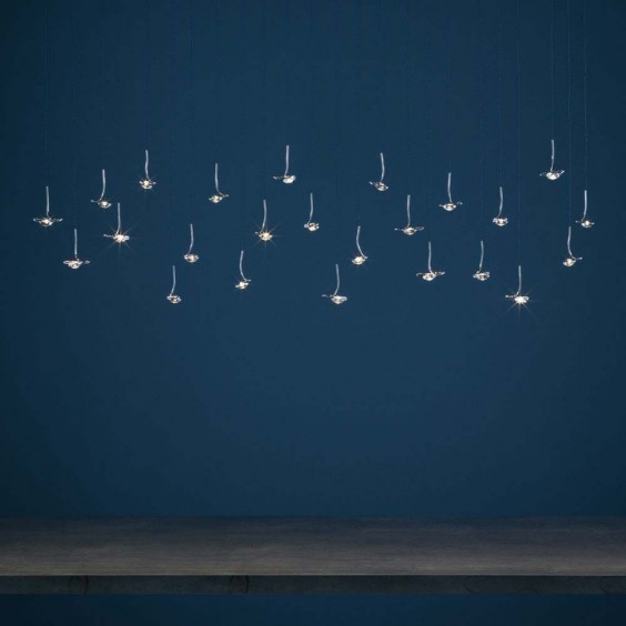 Jackie O Chandelier 6/9/12 Lampada a sospensione Catellani & Smith - Agof Store