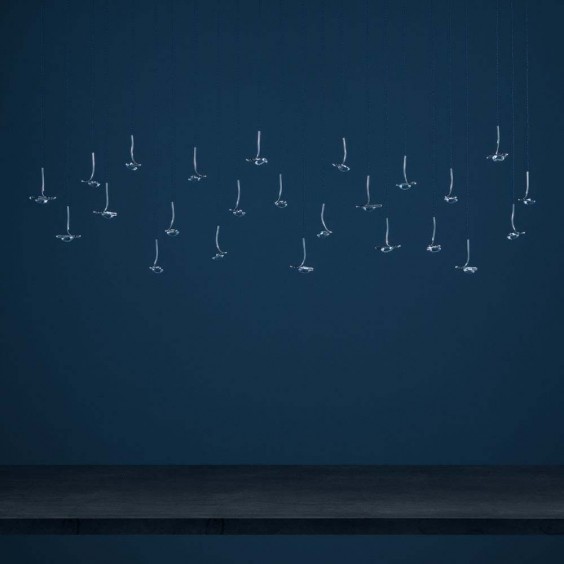 Jackie O Chandelier 6/9/12 Lampada a sospensione Catellani & Smith - Agof Store