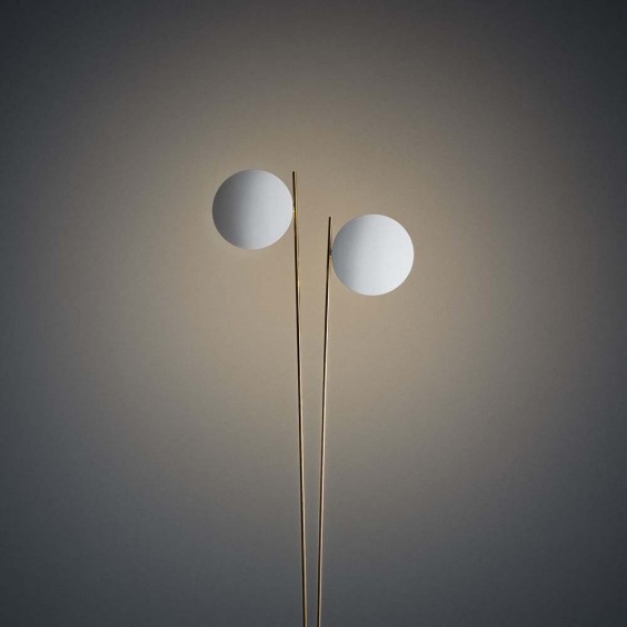 Lederam F2 Lampada da terra Catellani & Smith - Agof Store