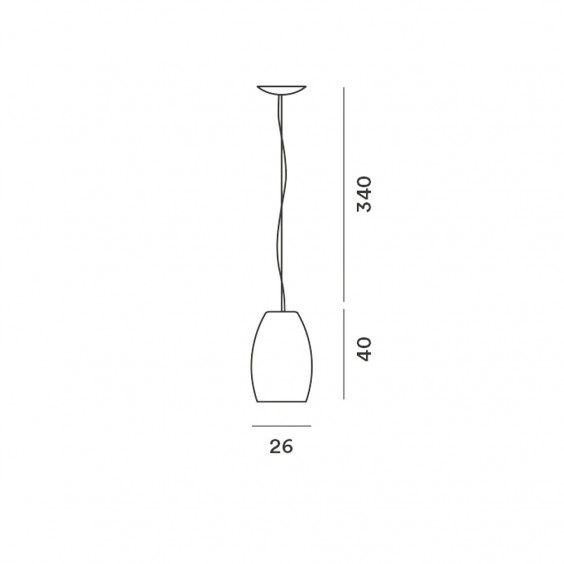 Buds 1 Lampada a sospensione Foscarini - Agof Store