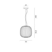 Spokes 2 Lampada a sospensione Foscarini - Agof Store Spokes 2 Lampada a sospensione Foscarini - Agof Store