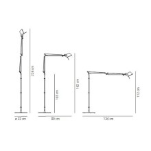 Artemide Tolomeo Led Stehleuchte - Agof Store