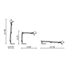 Artemide Tolomeo Mini Led table lamp - Agof Store