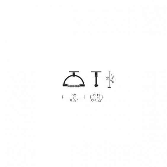 Gradi Mini Led Lampada a soffitto Cini & Nils - Agof Store