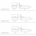 Gervasoni Ghost 80 Bed - Agof Store