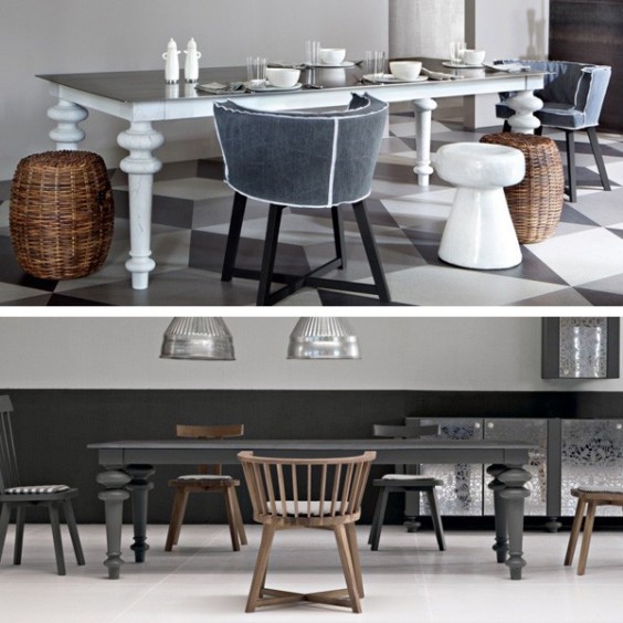 Gray 33 240x100 cm tavolo Gervasoni - Agof Store