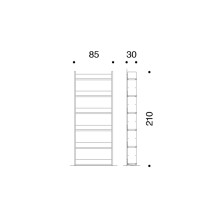 Danese Milano Gran Livorno Bookshelf - Agof Store