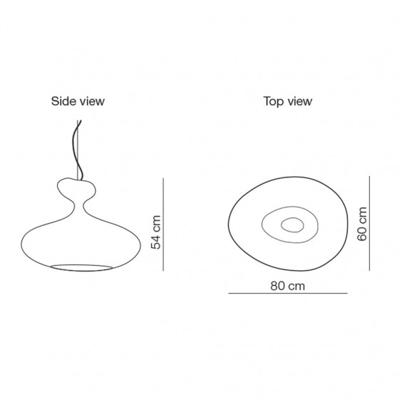 Kdln Eta Sat pendant lamp - Agof Store