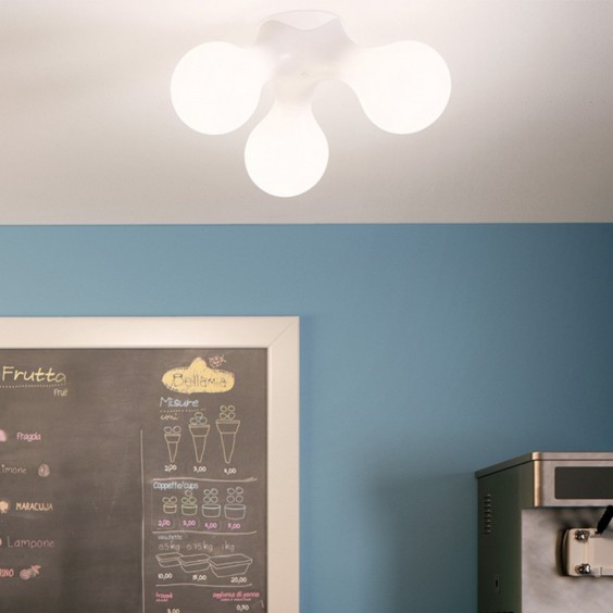 Kdln Atomium wall ceiling lamp - Agof Store