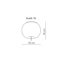 Kushi Lampada da parete soffitto Kdln - Agof Store