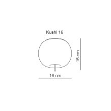 Kdln Kushi wall ceiling lamp - Agof Store