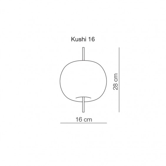 Kushi Lampada a sospensione Kdln - Agof Store