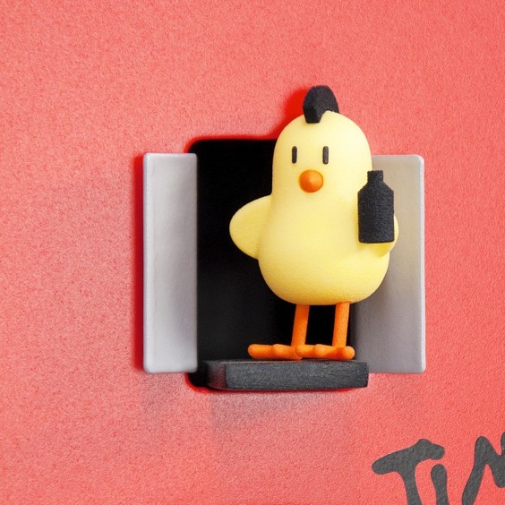 Progetti Freebird Punk wall clock - Agof Store
