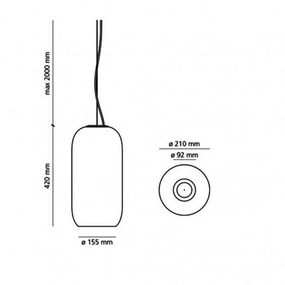 Artemide Gople Pendelleuchte - Agof Store