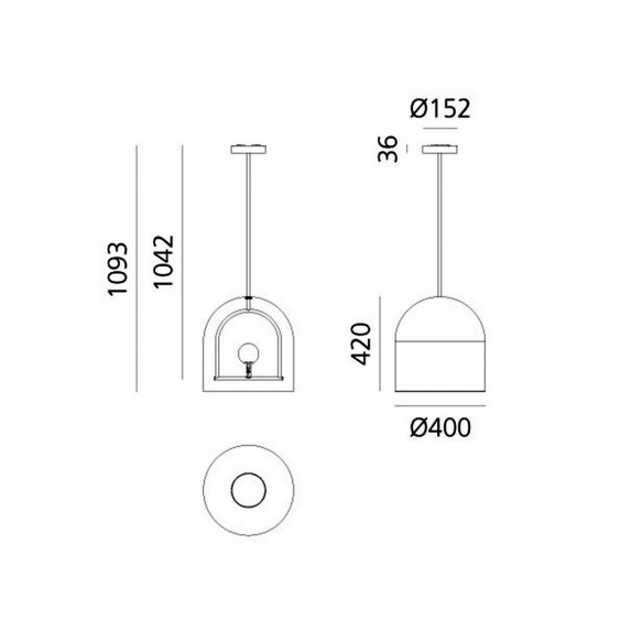Artemide Yanzi Lampada a sospensione - Agof Store
