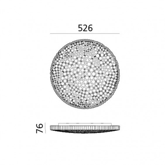 Artemide Calipso Wand- Deckenleuchte - Agof Store