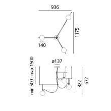 Artemide Nh S3 pendant lamp - Agof Store