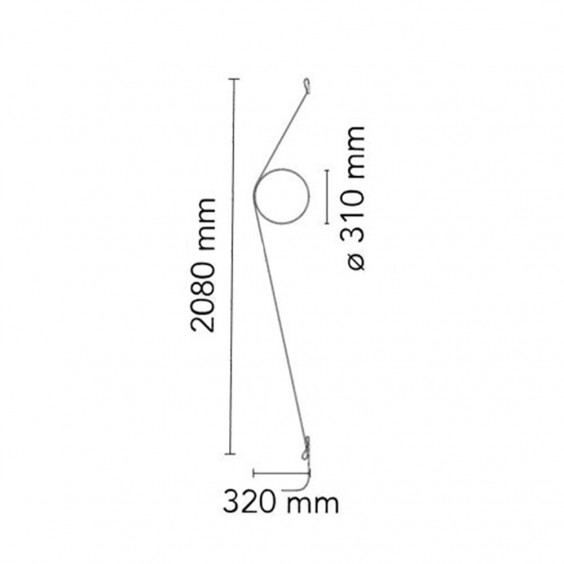 Flos Wirering wall lamp - Agof Store