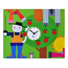 Il gatto con gli stivali orologio da parete Pirondini - Agof Store Il gatto con gli stivali orologio da parete Pirondini - Agof Store