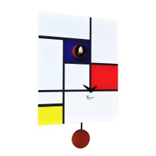 Pirondini Around Mondrian Kuckucksuhr - Agof Store