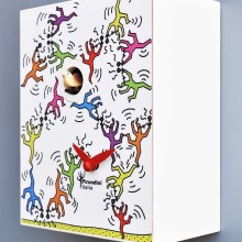 Pirondini D'Apres Haring cuckoo clock - Agof Store