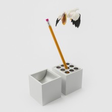 Danese Milano Maiorca Pencil Holder - Agof Store Danese Milano Maiorca Pencil Holder - Agof Store