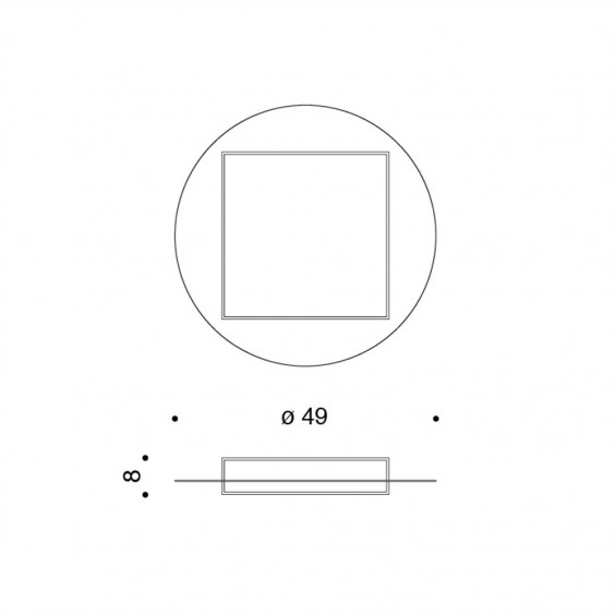 Danese Milano Surface + Border 1 Tablett / Obstschale - Agof Store