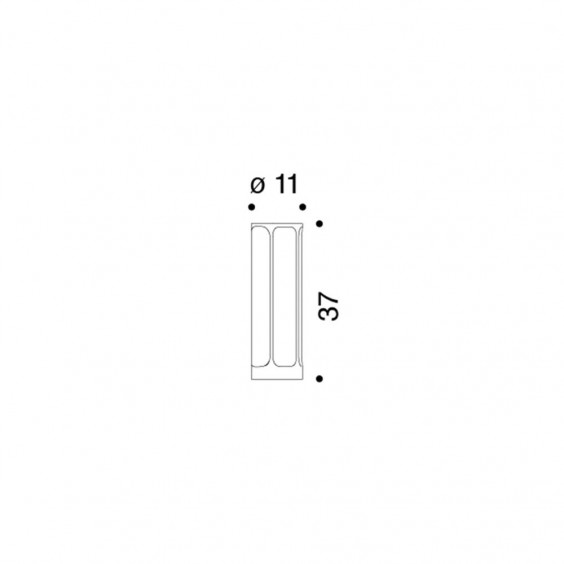 Danese Milano Bambu H 37 Vase - Agof Store