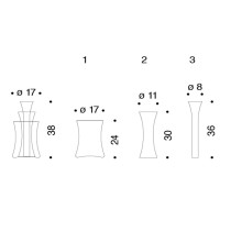 Murano D vaso Danese Milano - Agof Store Murano D vaso Danese Milano - Agof Store