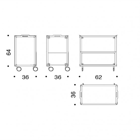Mobile Life mobile contenitore Danese Milano - Agof Store