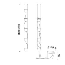 Danese Milano Window Garden Vase Pendant - Agof Store