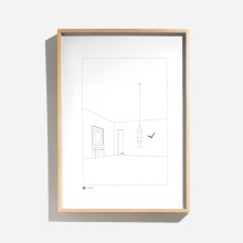 Danese Milano Drawing n.12 Wanduhr - Agof Store