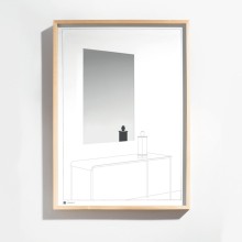 Drawing n.13 specchio Danese Milano - Agof Store Drawing n.13 specchio Danese Milano - Agof Store