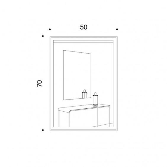 Danese Milano Drawing n.13 Mirror - Agof Store