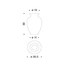 Danese Milano Vase 96 Vase - Agof Store