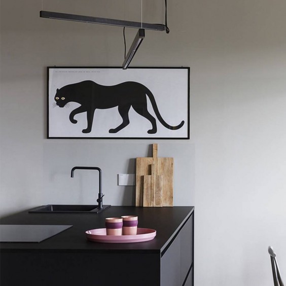 Danese Milano Quattro, La Pantera Art Print - Agof Store