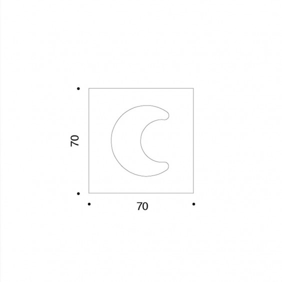 Danese Milano Undici, Luna Art Print - Agof Store