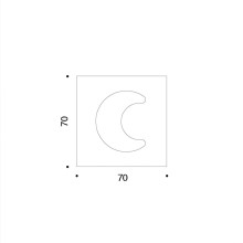 Danese Milano Undici, Luna Art Print - Agof Store