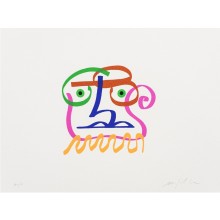 Danese Milano I Volti, Due Art Print - Agof Store