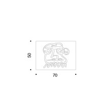 Danese Milano I Volti, Due Grafik - Agof Store