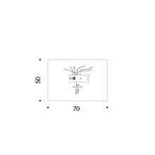 I Volti, Cinque stampa Danese Milano - Agof Store